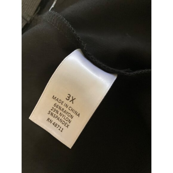 NWT Ophelia Roe Size 3X Skinny Mid Rise Slim Through Hip & Thigh skinny Leg - Picture 8 of 9